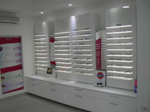 arredamenti negozio ottica