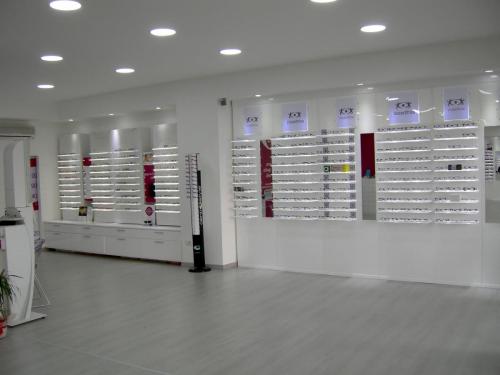 arredamento negozio occhiali